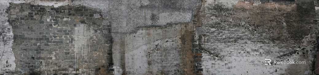 gray cyan old brick wall building exterior texture