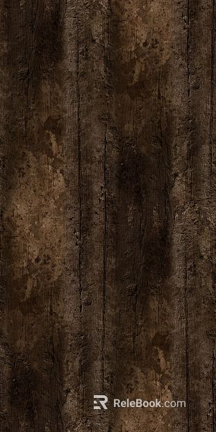 Dark Brown Weathered Wood Wall Decor Panel texture