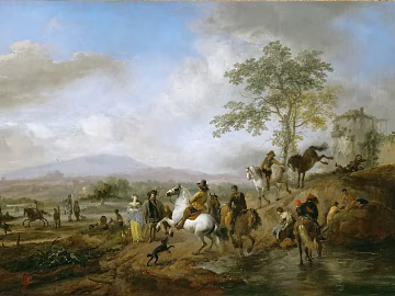 world famous painting landscape oil painting abroad texture (ID:ffach004656)