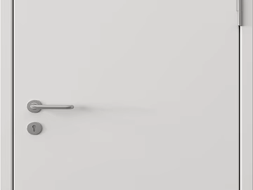 Minimale White Office Single Door texture (ID:ffaeh471494)