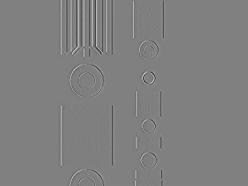 Grey Mechanical Wind Bump Map texture (ID:ffaeh026264)