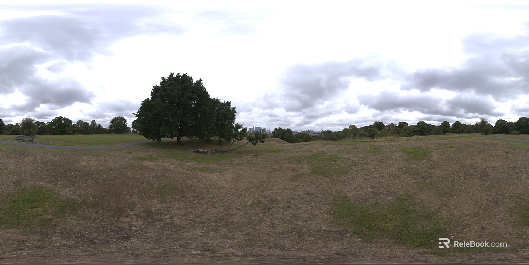 outdoor daytime cloudy park landscape hdr texture