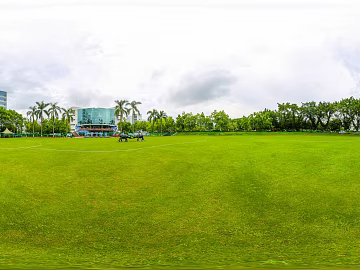 HDR Daytime Park Panorama texture (ID:ffach081303)