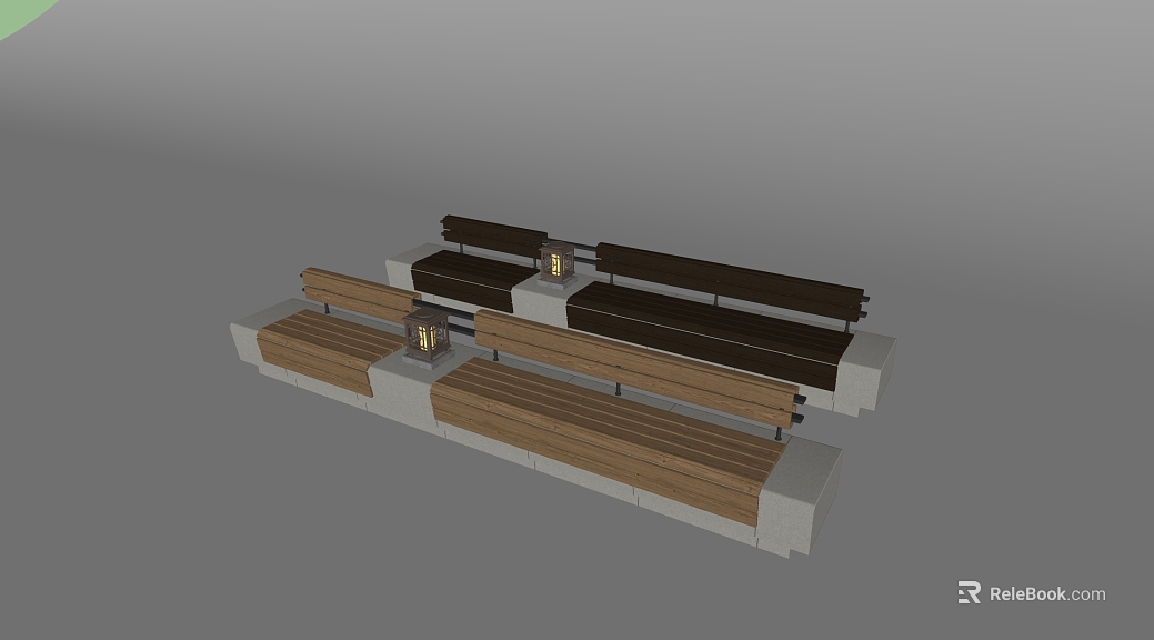 Shallow Deep Log Public Area Bench texture