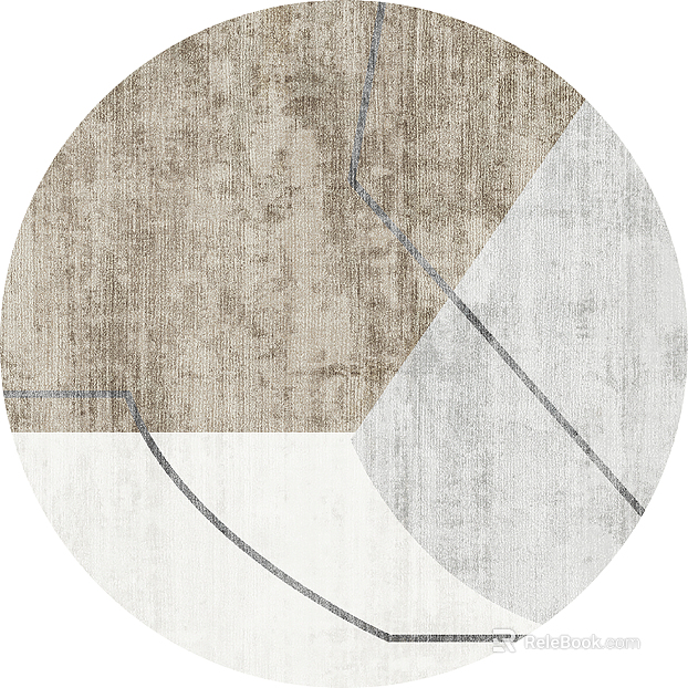 Round carpet texture