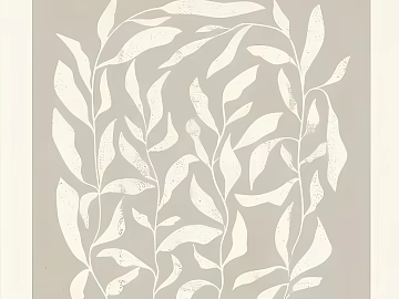 Rice White Plant Illustration Living Room Decorative Painting texture (ID:ffaeh832126)
