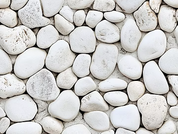 Pebble Stone Gravel Pebbles Gravel Washed Stone Ground 3d model