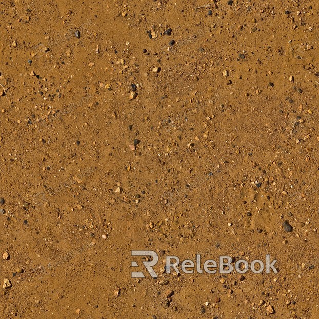 The image depicts a vast, sandy desert landscape under a bright, blue sky, with dunes stretching to the horizon and small shrubs scattered sparsely.