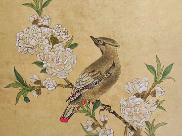 Flower-and-bird painting texture (ID:ffaeh578859)