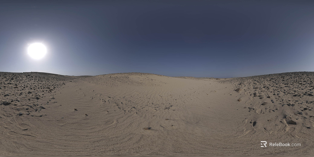 Outdoor Desert Area Daytime HDR texture
