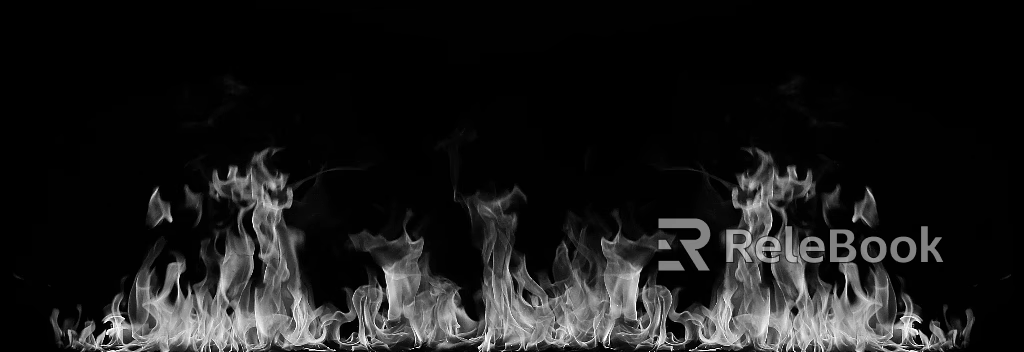 Flame texture texture