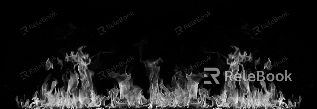 Flame texture texture