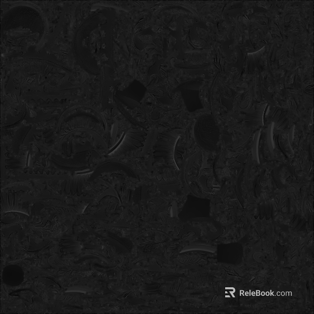 Black Art Textured Paint Wall Coating texture