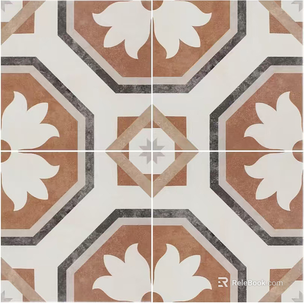French Middle Ancient Small Tiles French Vintage Patchwork Tiles French Vintage Kitchen Tiles French Vintage Toilet Tiles Even Pattern Tiles texture