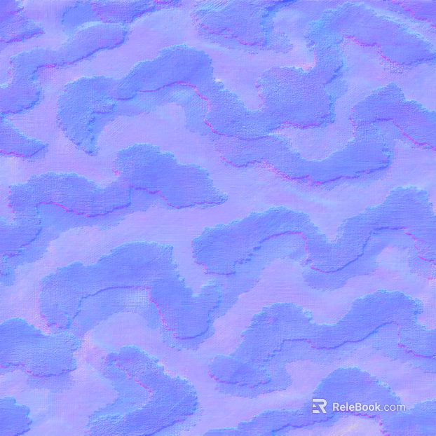 Blue purple art texture paint wall texture