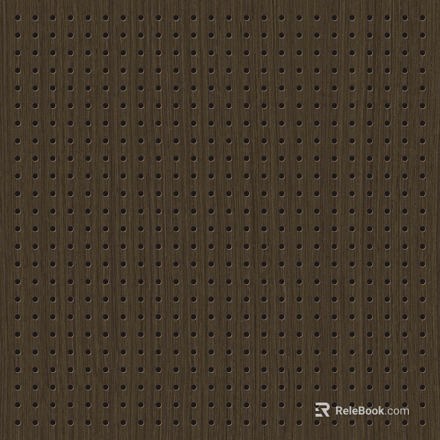 Perforated acoustic panel texture