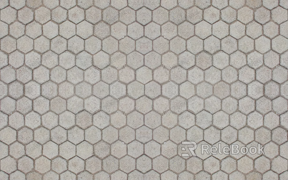 hexagonal brick seamless texture