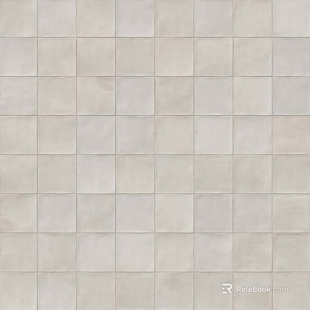 Limestone textured checkered tile ivory white to seam texture