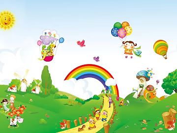 Children's Wallpaper texture (ID:ffagh378386)