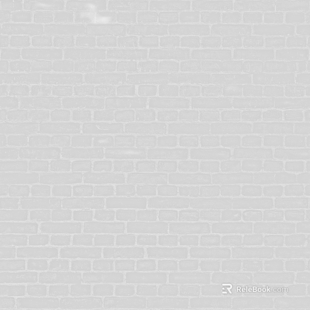 White antique brick wall interior wall texture