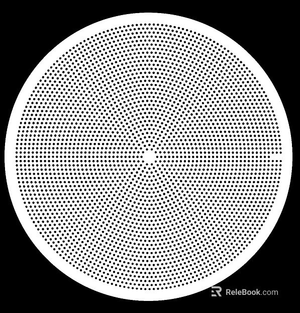 Perforated plate texture