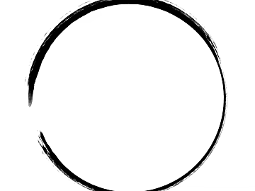 Chinese style ink ink ring round border ink texture (ID:ffach302151)