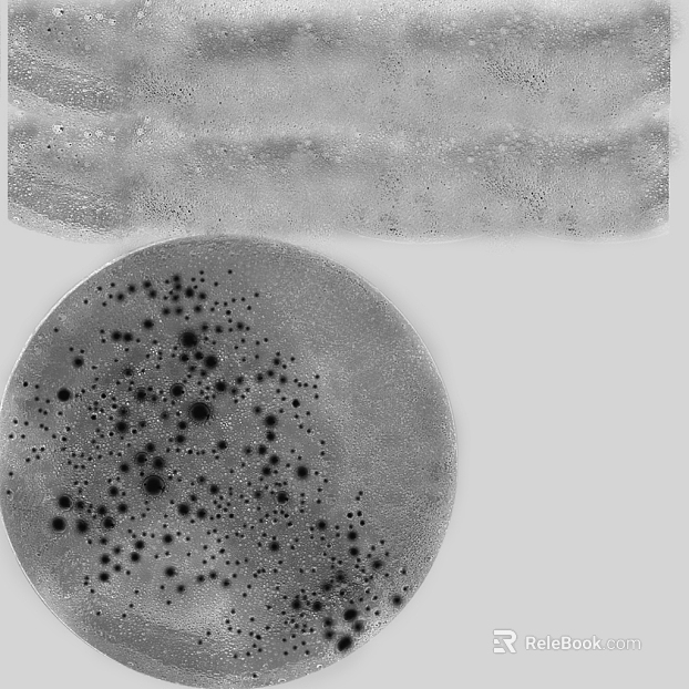 Black and White Bump texture