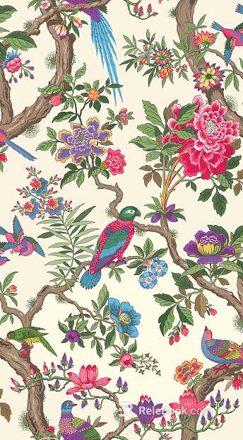 animal and plant pattern texture