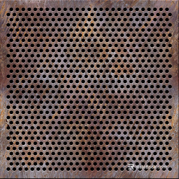 Perforated plate texture