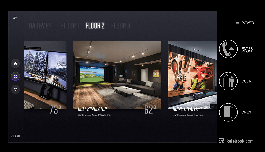 Screen material texture