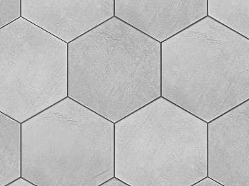 Hexagonal Brick Grey Hexagonal Brick texture (ID:ffagg45703)