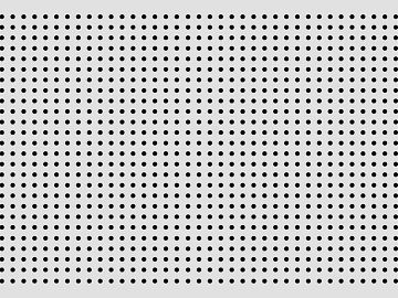 Perforated plate 3d model