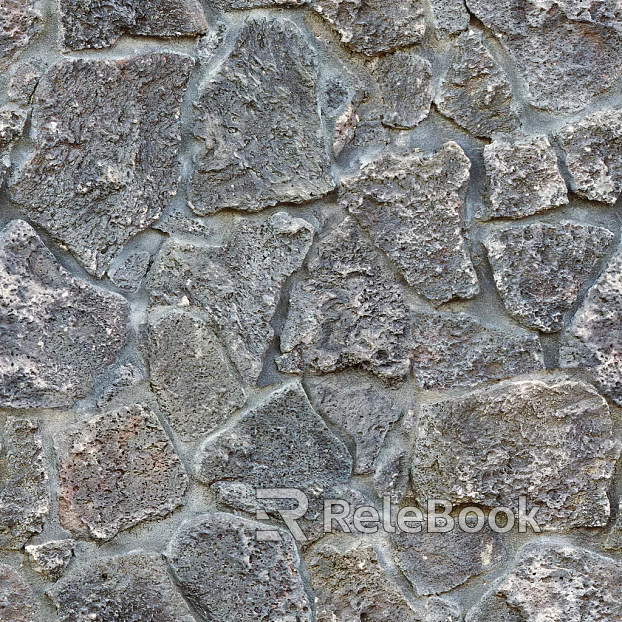 Neat stone brick wall seamless texture