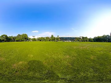 HDR City Community Park Panorama texture (ID:ffach797303)