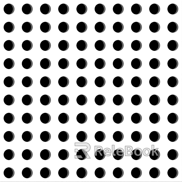 Perforated plate texture