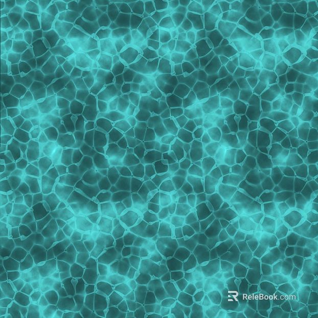 Blue Water Pattern Pool Water View Map texture