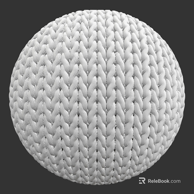 Braided PBR texture