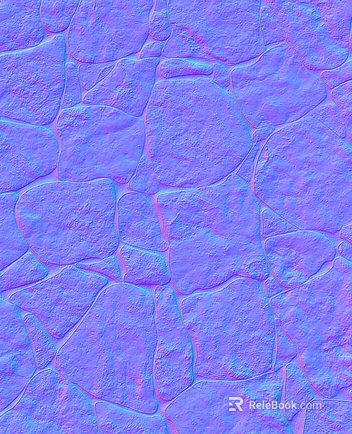 Gravel wall normal bump texture
