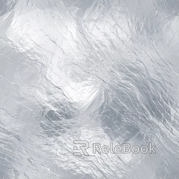Silver foil texture