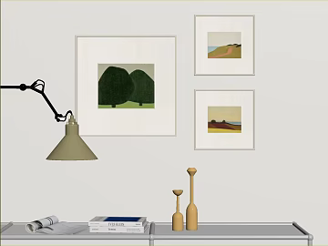 Simple Style Landscape Decorative Painting Wall Hanging Painting texture (ID:ffaeh479164)