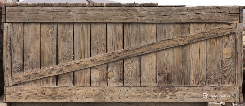 Wooden panel texture