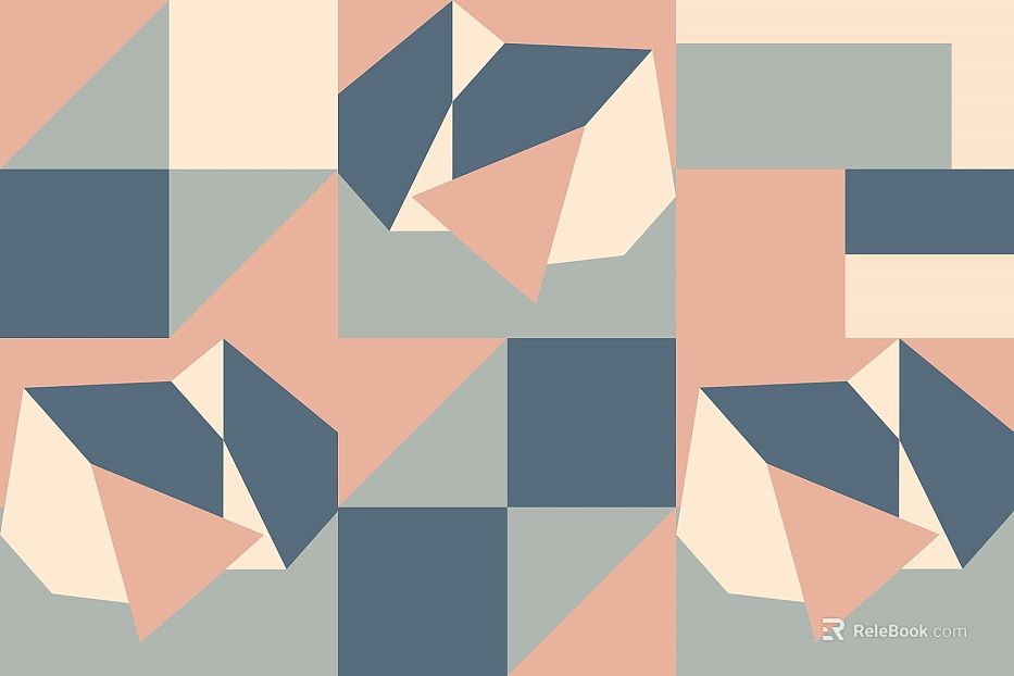 Modern Geometric Pattern Wallpaper texture