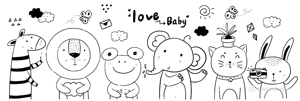 cartoon painting texture