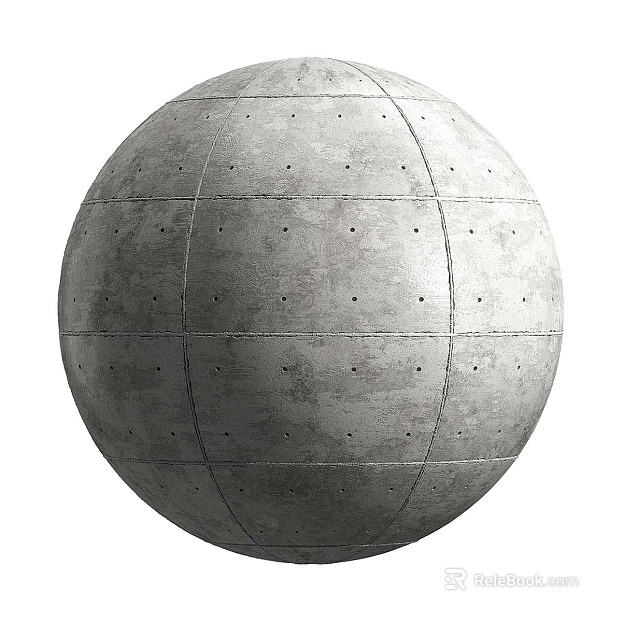 Cement brick PBR texture