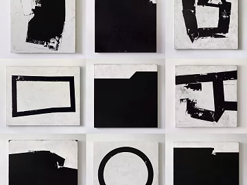 black and white painting texture (ID:ffacg40429)