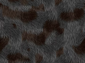 Animal fur fur textured faux fur 3d model