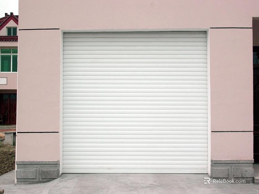 Rolling shutter door texture
