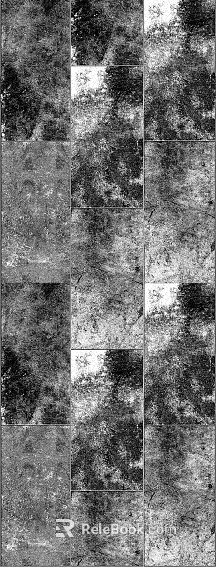 Black and White Bump texture