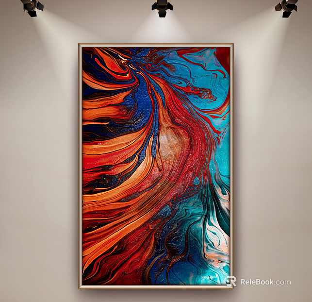 abstract painting texture