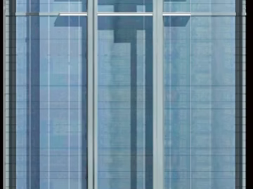 Modern glass curtain wall office building texture (ID:ffaeh809676)